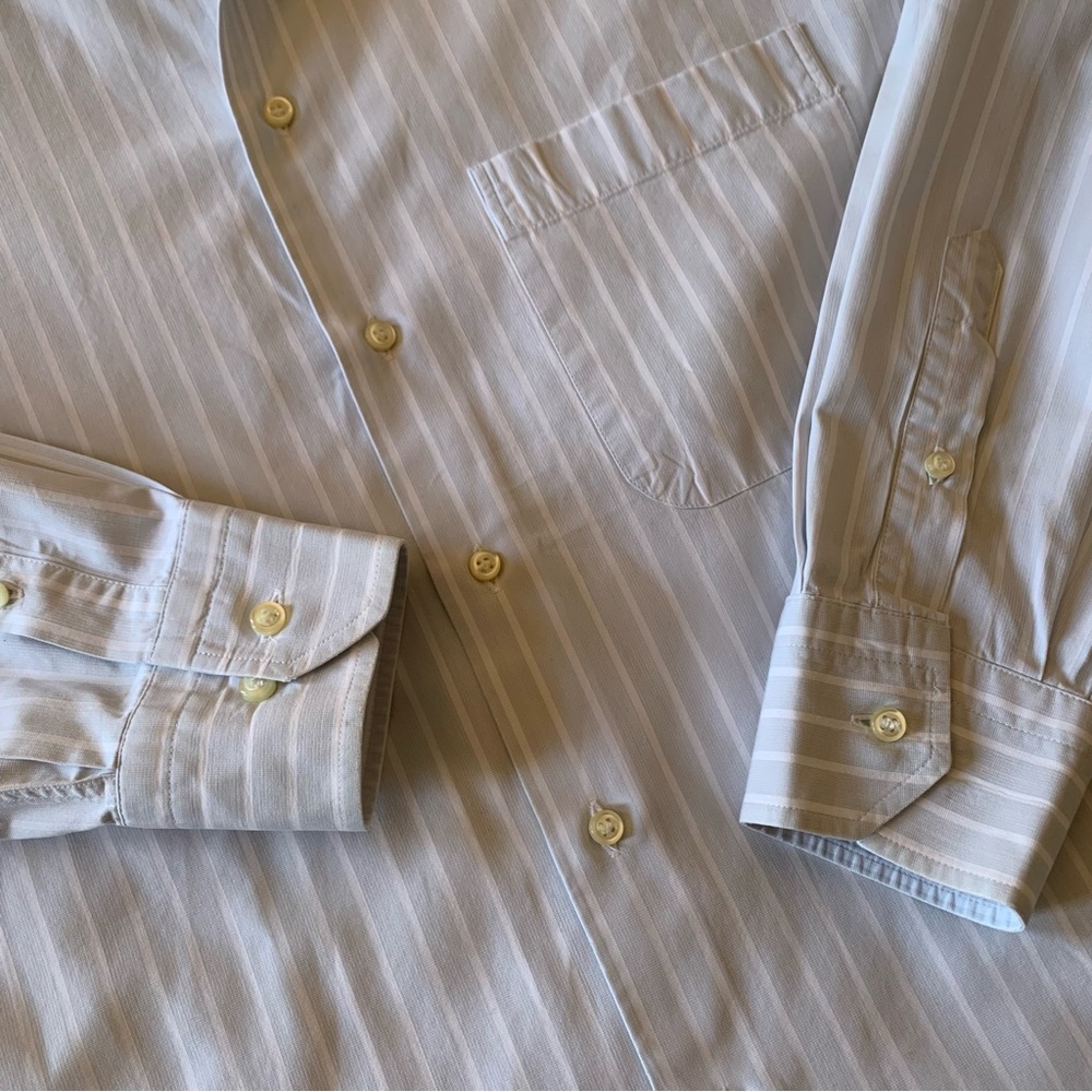 Men’s Ermenegildo Zegna 100% Cotton Long Sleeve Button Down Shirt. - Picture 6 of 9